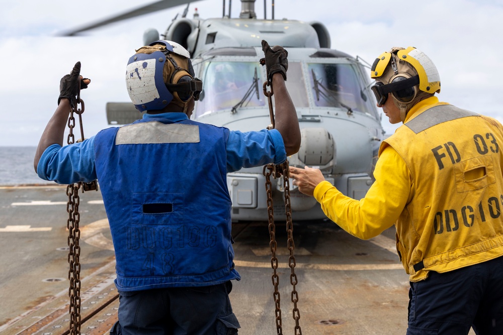 USS Stockdale  conducts routine operations