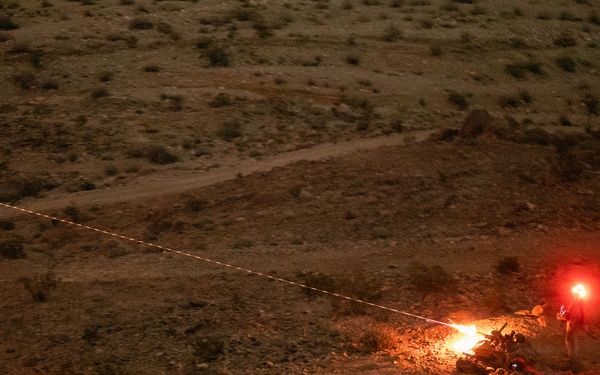 2nd Bn., 4th Marines conduct night live-fire range during SLTE