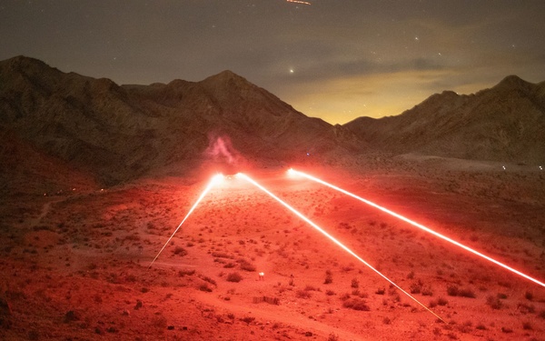 2nd Bn., 4th Marines conduct night live-fire range during SLTE