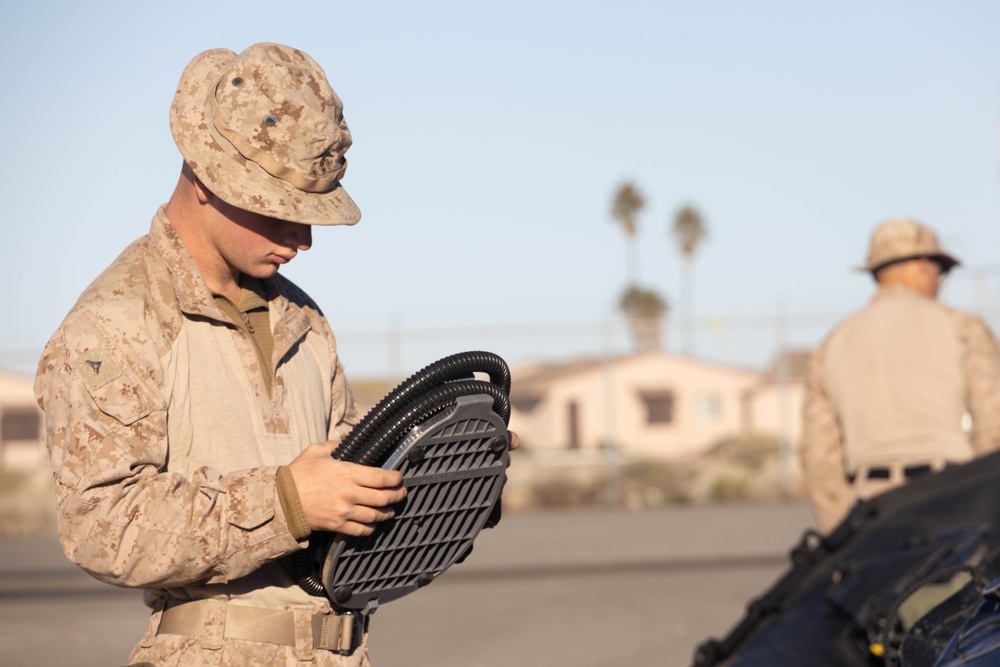 1st Bn., 1st Marines prepare for boat raid
