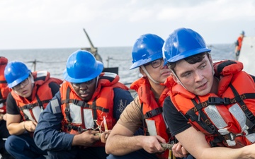 USS Stockdale conducts routine operations