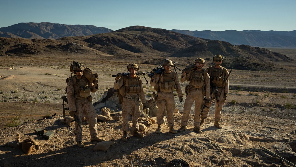 2nd Bn., 4th Marines conduct live-fire range during SLTE