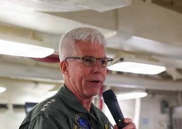 SECWAR visits PCU John F. Kennedy (CVN 79)