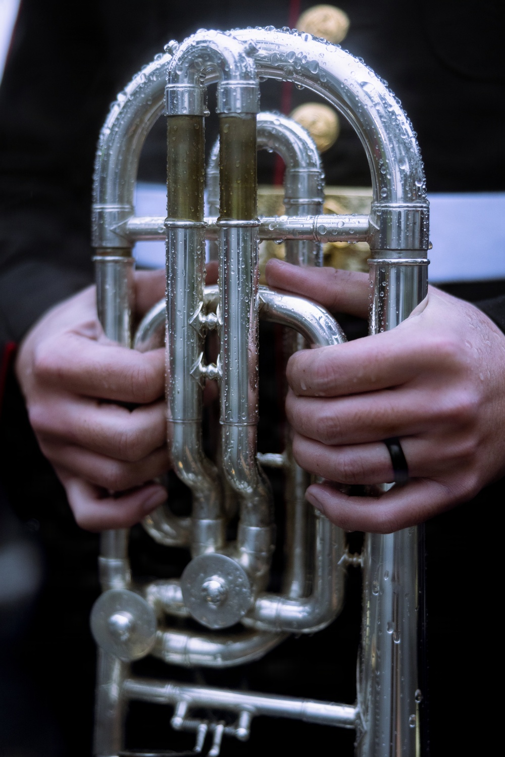 West Coast Composite Band performs at the 2025 Rose Parade