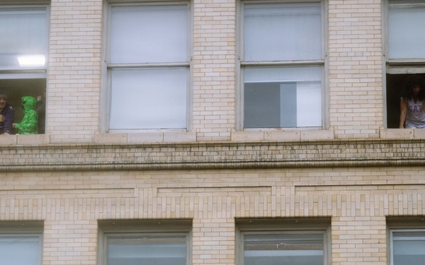 West Coast Composite Band performs at the 2025 Rose Parade