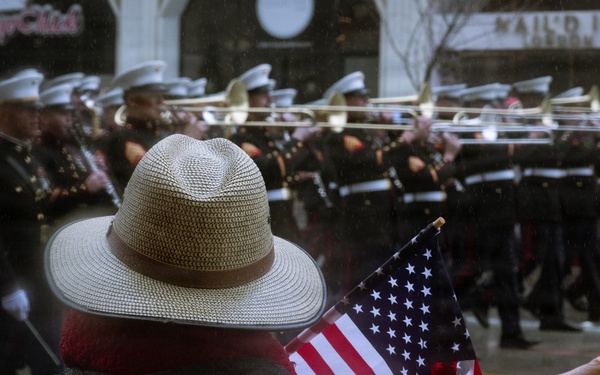 West Coast Composite Band performs at the 2025 Rose Parade