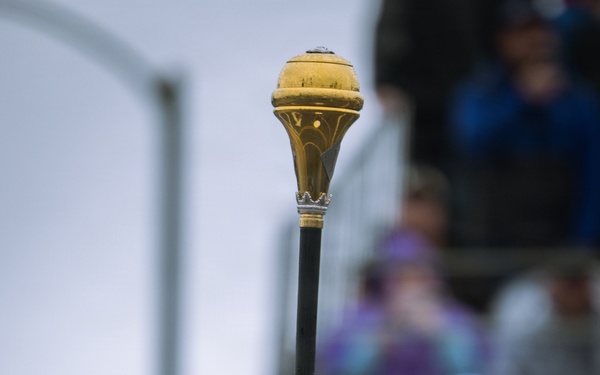 West Coast Composite Band performs at the 2025 Rose Parade