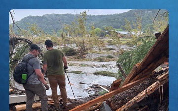 Boots on the Ground: EOD Airmen Work Shoulder to Shoulder After Texas Floods