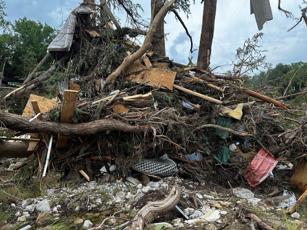 Boots on the Ground: EOD Airmen Work Shoulder to Shoulder After Texas Floods