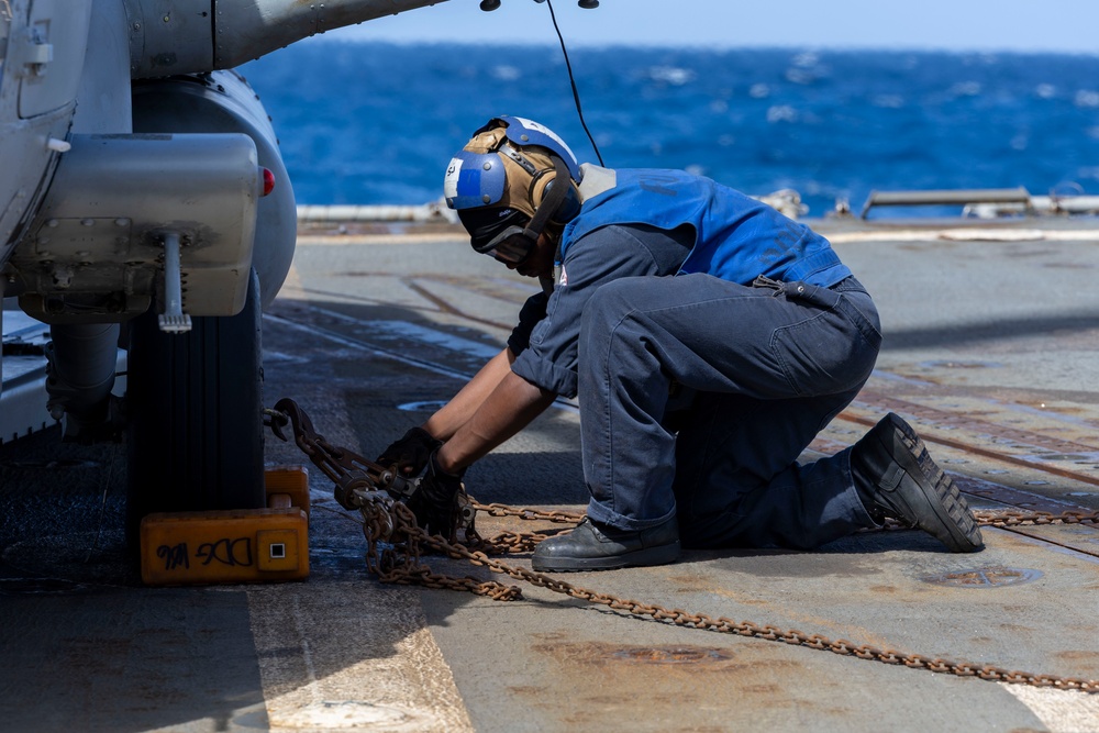 USS Stockdale conducts routine operations