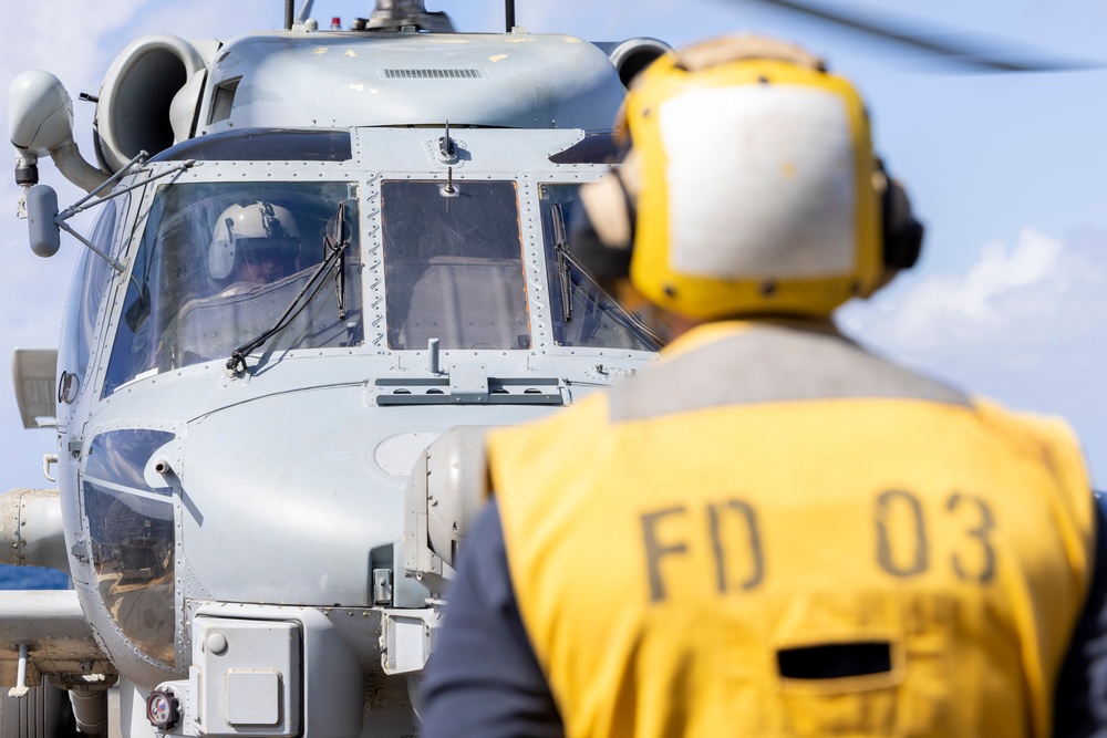 USS Stockdale conducts routine operations