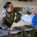 849th Aircraft Maintenance Squadron Airmen load weapons onto F-16 Fighting Falcons during monthly training