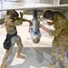 849th Aircraft Maintenance Squadron Airmen load weapons onto F-16 Fighting Falcons During monthly training