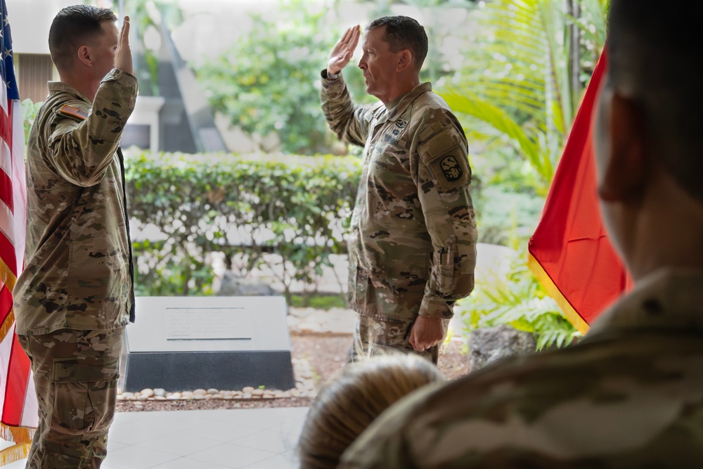 94th AAMDC Aide de Camp Promotion Ceremony