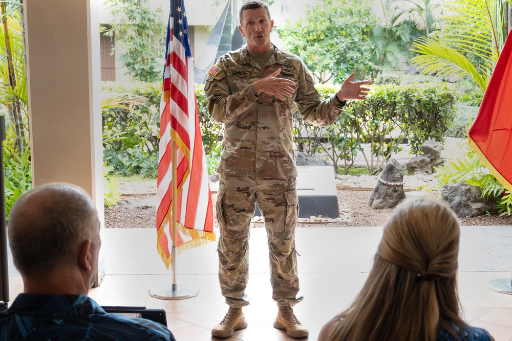 94th AAMDC Aide de Camp Promotion Ceremony