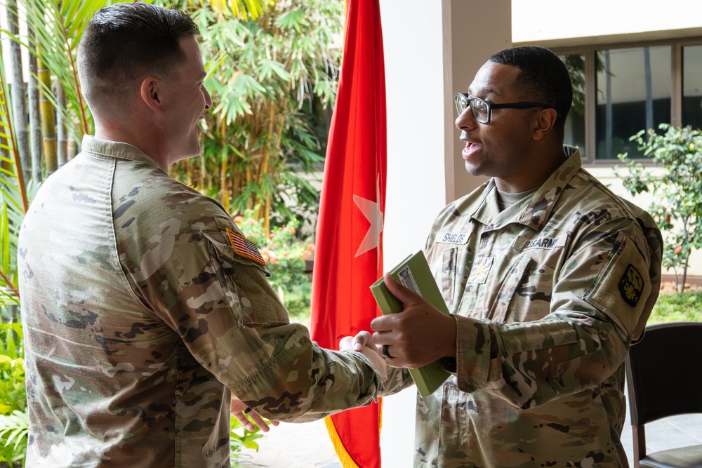 94th AAMDC Aide de Camp Promotion Ceremony