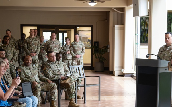 94th AAMDC Aide de Camp Promotion Ceremony