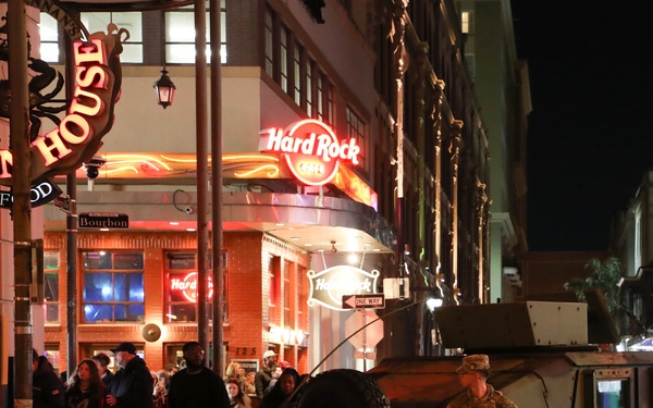 La. Guard supports law enforcement during New Year’s and Sugar Bowl