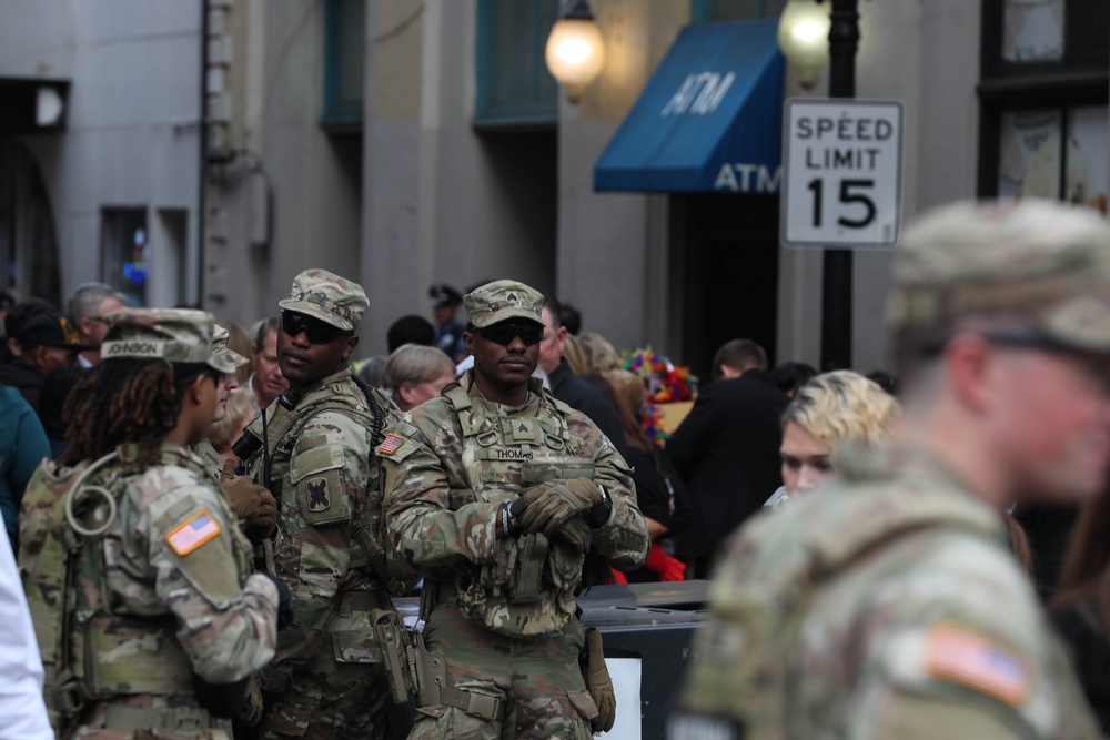 La. Guard supports law enforcement during New Year’s and Sugar Bowl