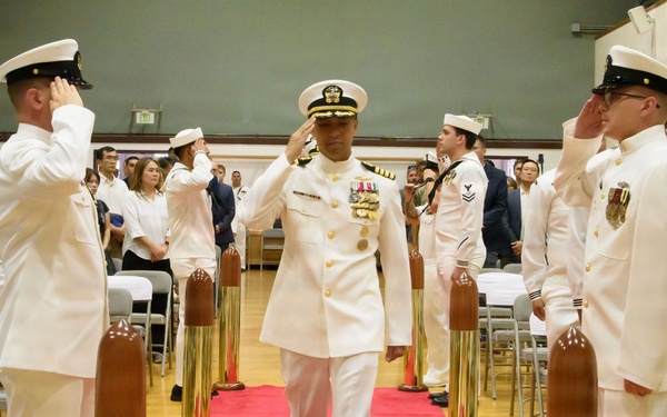 NCTS Far East Hosts Change of Command