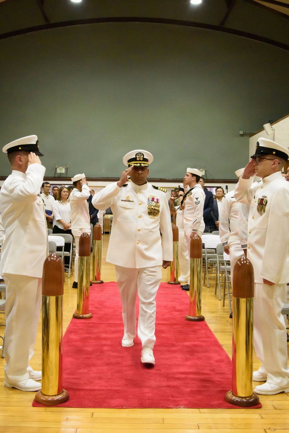 NCTS Far East Hosts Change of Command