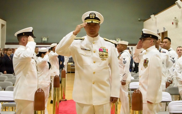 NCTS Far East Hosts Change of Command