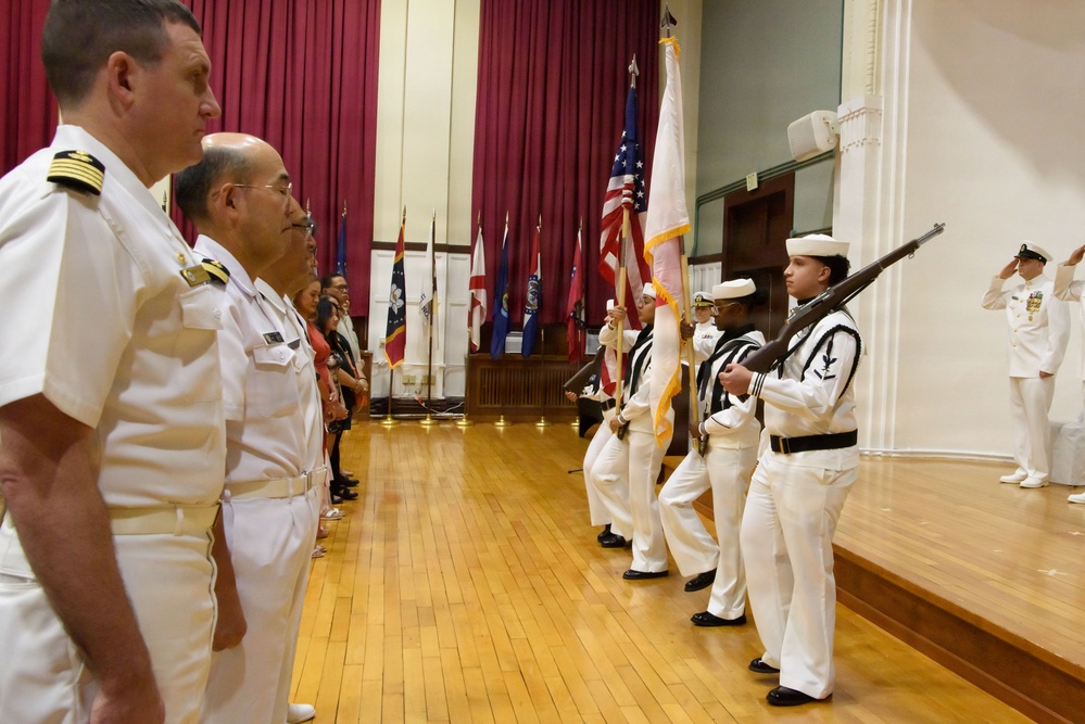 NCTS Far East Hosts Change of Command