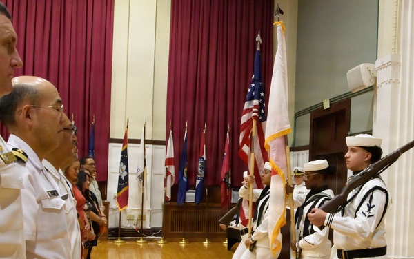 NCTS Far East Hosts Change of Command