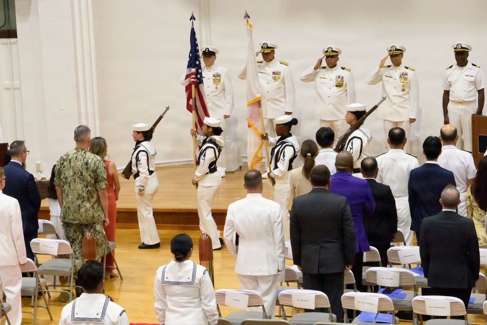 NCTS Far East Hosts Change of Command