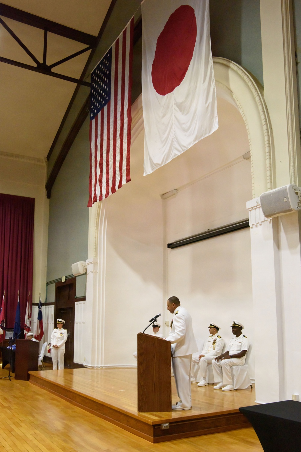 NCTS Far East Hosts Change of Command