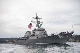 USS Fitzgerald Returns to Homeport Following Seven-Month Deployment