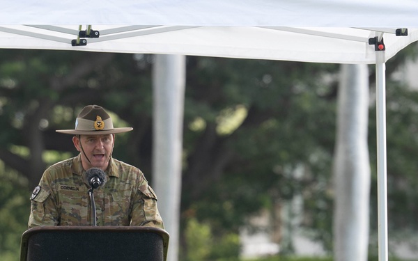 Lt. Gen. Scott A. Winter &amp; Maj. Gen. Giles J.S. Corelia Flying V