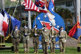 Lt. Gen. Scott A. Winter &amp; Maj. Gen. Giles J.S. Cornelia Flying V