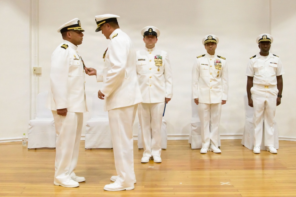 NCTS Far East Hosts Change of Command