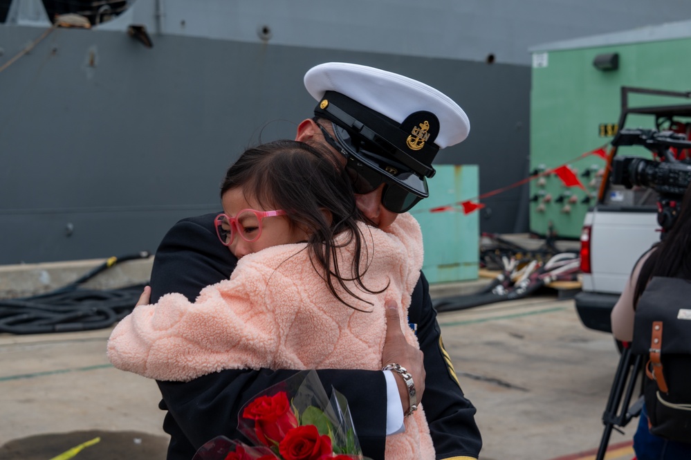 USS Fitzgerald (DDG 62) Returns to Homeport
