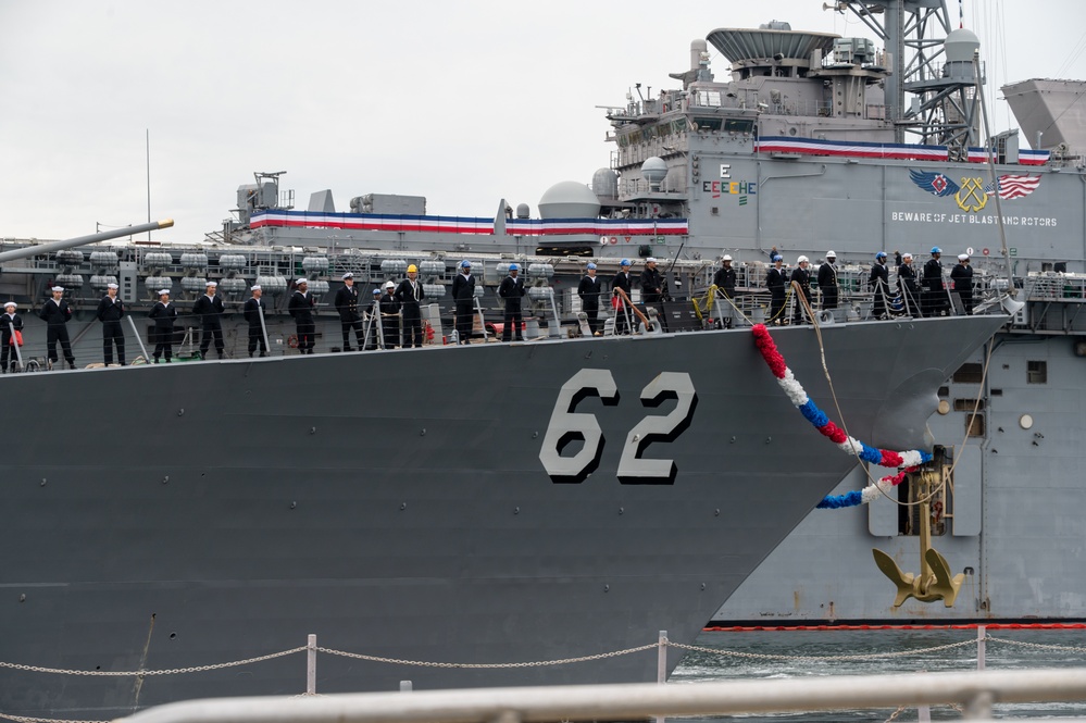 USS Fitzgerald (DDG 62) Returns to Homeport