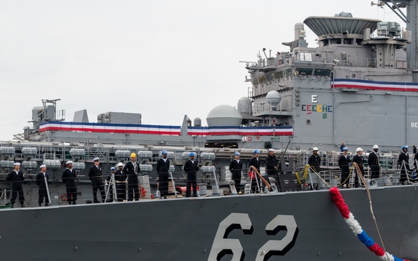 USS Fitzgerald (DDG 62) Returns to Homeport