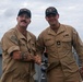 Frank E. Petersen Jr. conducts reenlistment ceremony