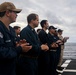 Frank E. Petersen Jr. conducts reenlistment ceremony