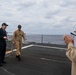 Frank E. Petersen Jr. conducts promotion ceremony