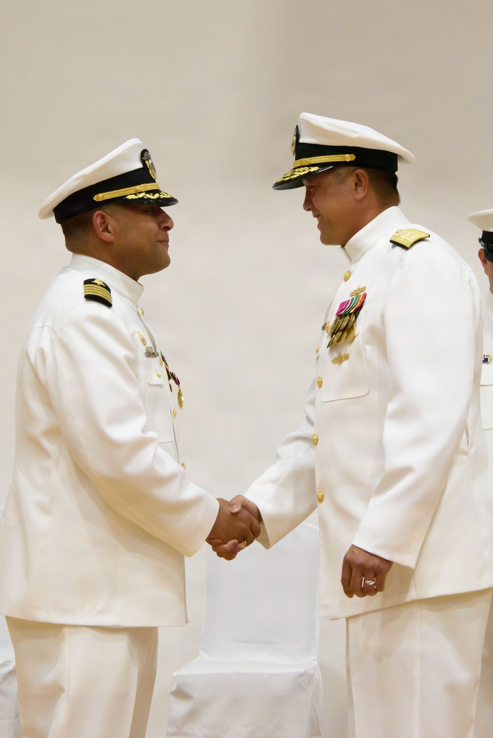 NCTS Far East Hosts Change of Command