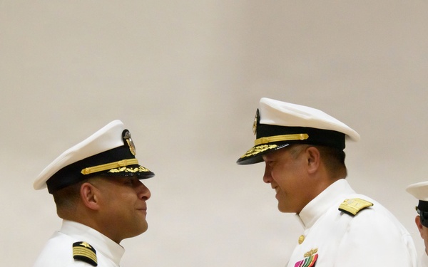 NCTS Far East Hosts Change of Command