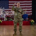 Commanding General (Interim) of the D.C. National Guard delivers remarks during a holiday luncheon
