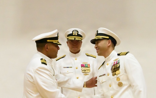 NCTS Far East Hosts Change of Command