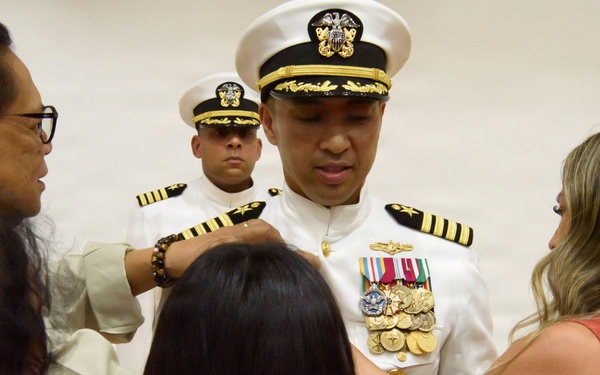 NCTS Far East Hosts Change of Command
