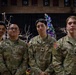 Mississippi Army National Guard Soldiers take a picture together during a holiday luncheon