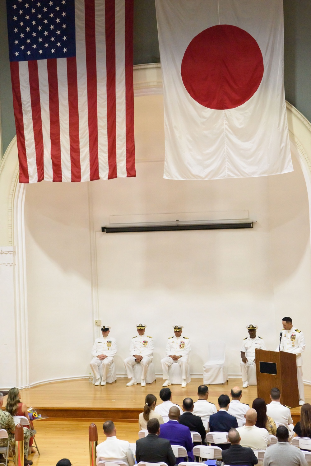 NCTS Far East Hosts Change of Command