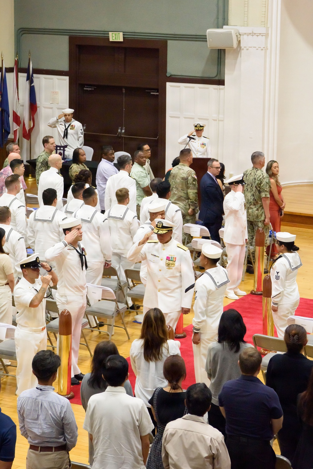 NCTS Far East Hosts Change of Command