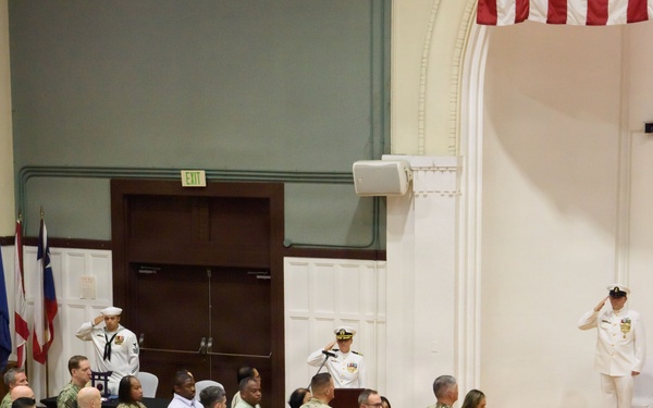 NCTS Far East Hosts Change of Command