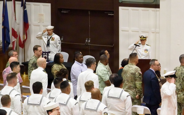 NCTS Far East Hosts Change of Command